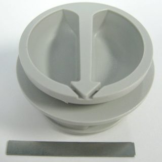 Pile Adjustment Knob, for ET-1 (light gray) Sebo vacuum cleaner repair part