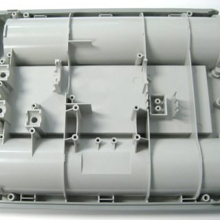 Brush Housing, for duo (light gray) Sebo vacuum cleaner repair part