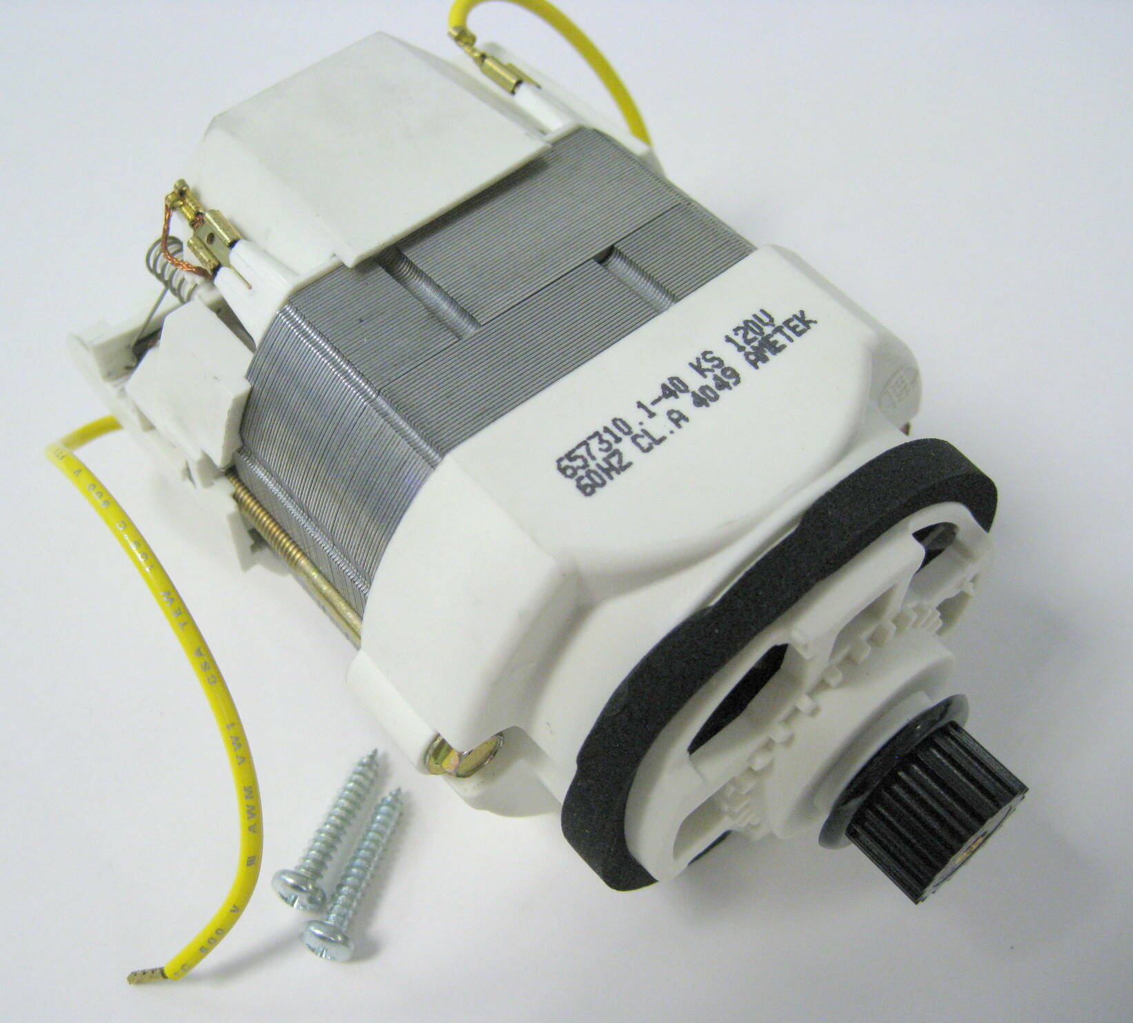 Motor 120V, with pulley, for duo Sebo vacuum cleaner repair part