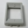 Switch Cap Holder, for duo (light gray) Sebo vacuum cleaner repair part