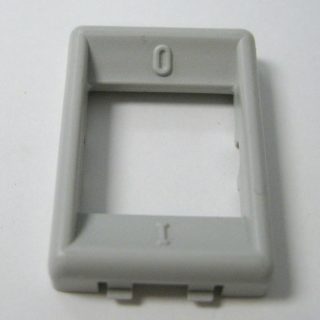 Switch Cap Holder, for duo (light gray) Sebo vacuum cleaner repair part