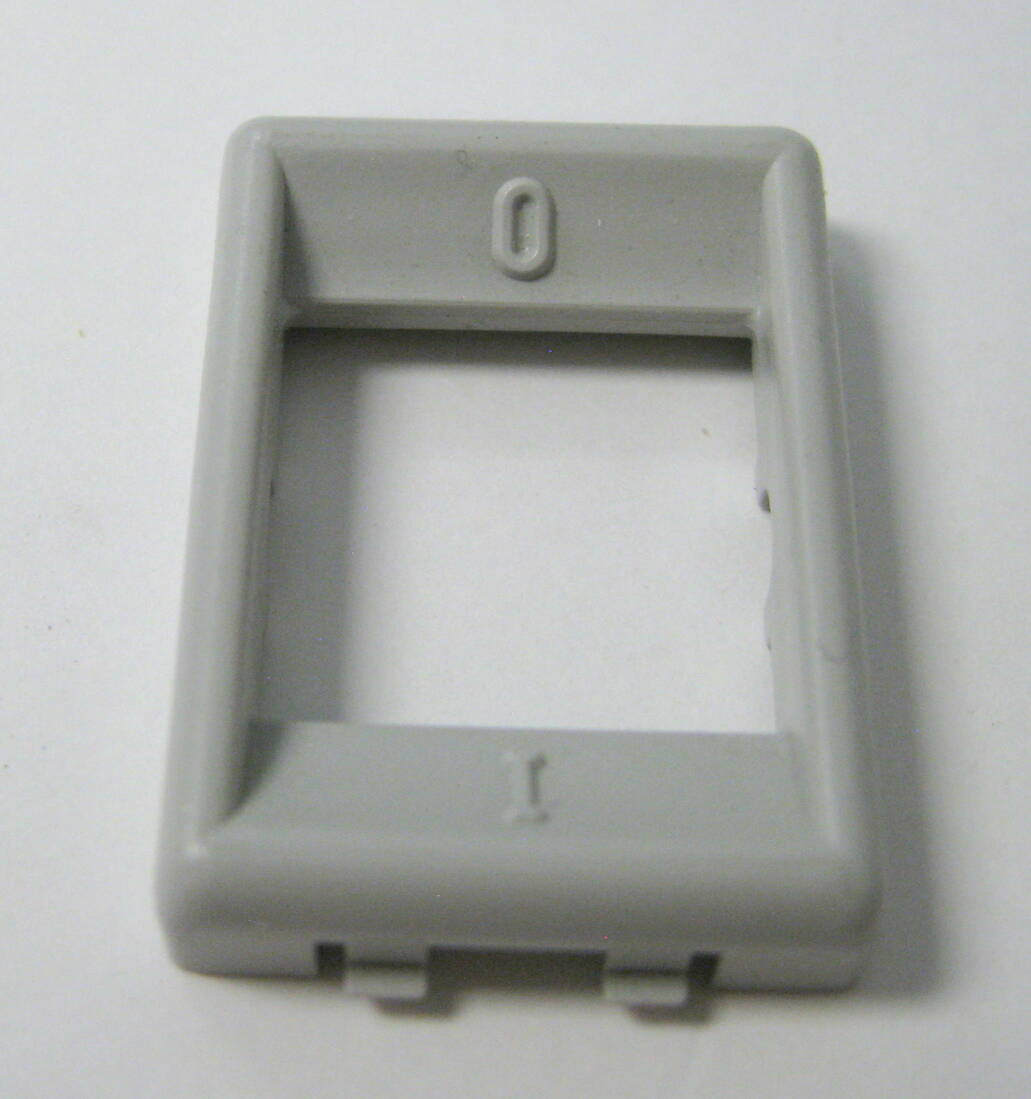 Switch Cap Holder, for duo (light gray) Sebo vacuum cleaner repair part