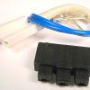 Male Contact Holder through swivel neck, for X1, X2, X4, and X5 Sebo vacuum cleaner repair part