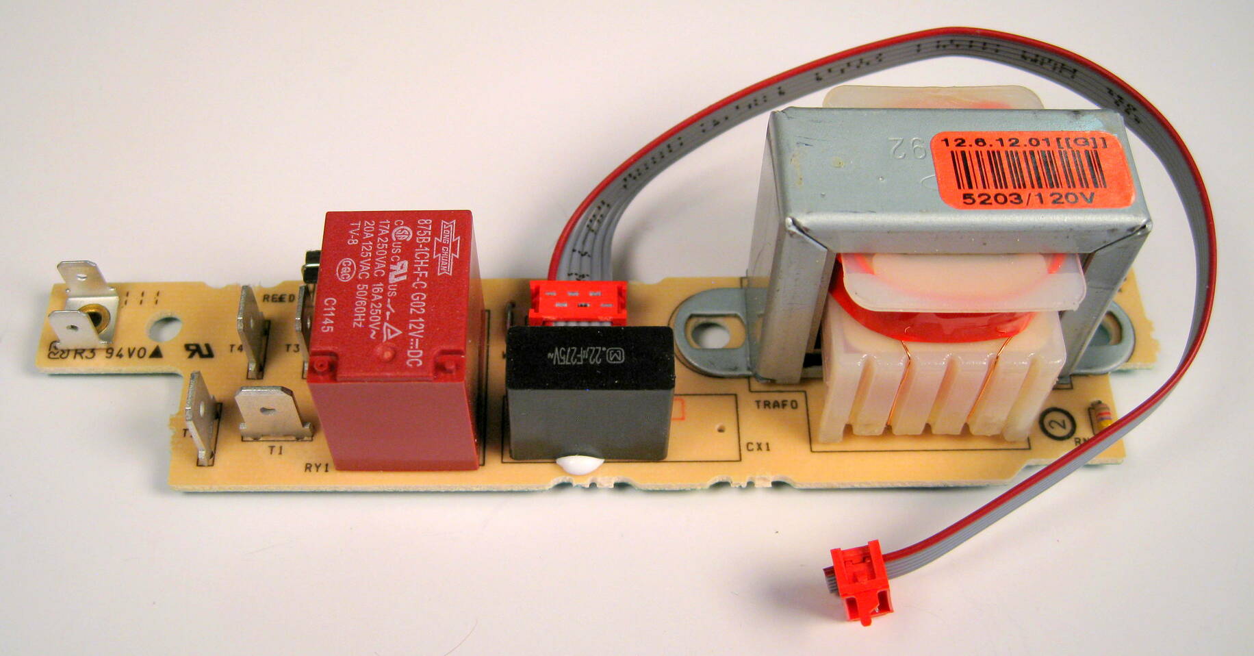 Refer to 5850ER PCB 12 V Power supply for X series. Sebo vacuum cleaner repair part