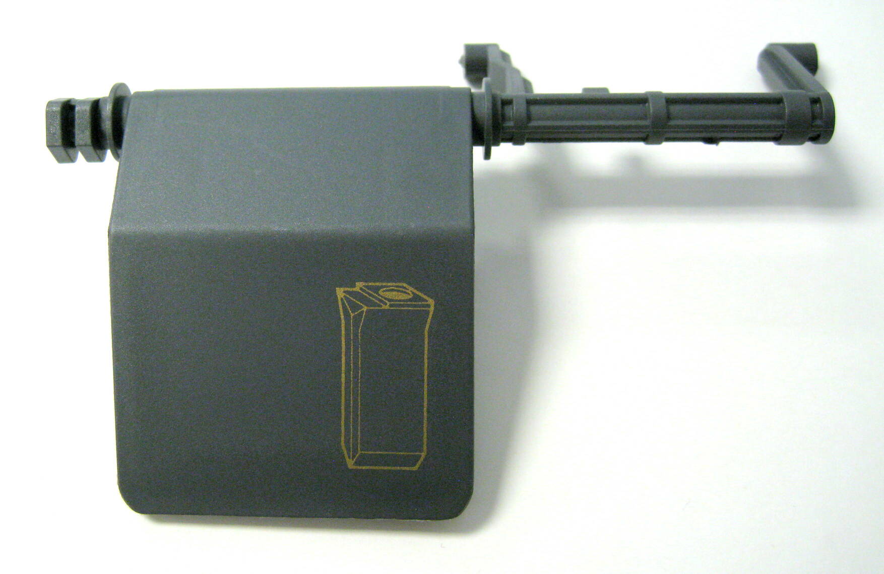 Cover Release, for X1 and X2 (dark gray) Sebo vacuum cleaner repair part