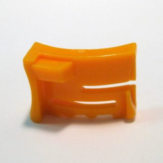 Slider (also a component of 5729UL for X4/X5, 5175UL for X1/X2, and 2823UL for G1/G2), orange Sebo vacuum cleaner repair part