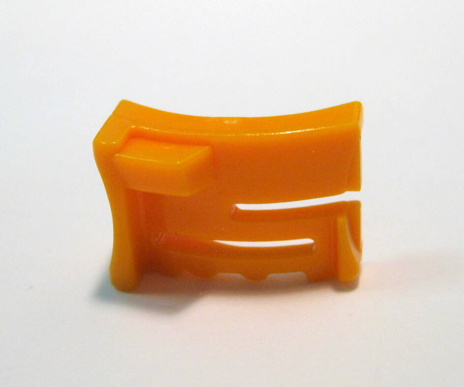Slider (also a component of 5729UL for X4/X5, 5175UL for X1/X2, and 2823UL for G1/G2), orange Sebo vacuum cleaner repair part