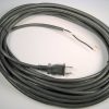 Power Supply Cord, for X1, X2, and duo (dark gray) Sebo vacuum cleaner repair part