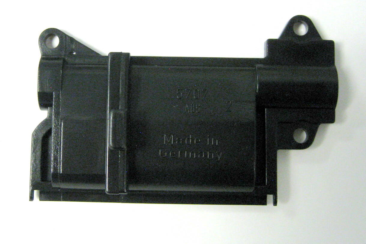 Cover for latch release, for X4 (black) Sebo vacuum cleaner repair part