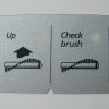 Display, for X4 (silver) Sebo vacuum cleaner repair part