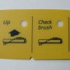 Display, for X4 and X5 (yellow) Sebo vacuum cleaner repair part
