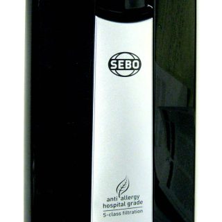 Front Cover, complete, for X4 (black) Sebo vacuum cleaner repair part