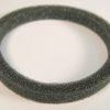 Seal, internal cover to bag housing, for X series, G1/G2, and 370 series Sebo vacuum cleaner repair part