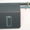Cover Release with Seal, for C series (dark gray) Sebo vacuum cleaner repair part
