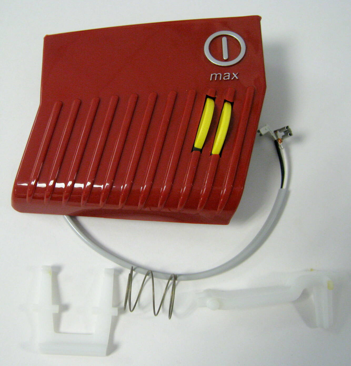 On/Off Pedal, with variable speed, including 6143 Spring, for C2.1 (red) Sebo vacuum cleaner repair part