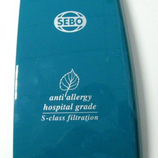 Attachment Cover, for C2.1 (teal green) Sebo vacuum cleaner repair part