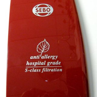 Attachment Cover, for C2.1 (red) Sebo vacuum cleaner repair part