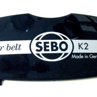 Exhaust Filter Cover, for K2 (dark blue) Sebo vacuum cleaner repair part