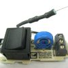 Switch with PCB, for on/off switch with no suction-control slider, on original FELIX 1 and 2 (9802AM & 9810AM) Ice Blue Sebo vacuum cleaner repair part
