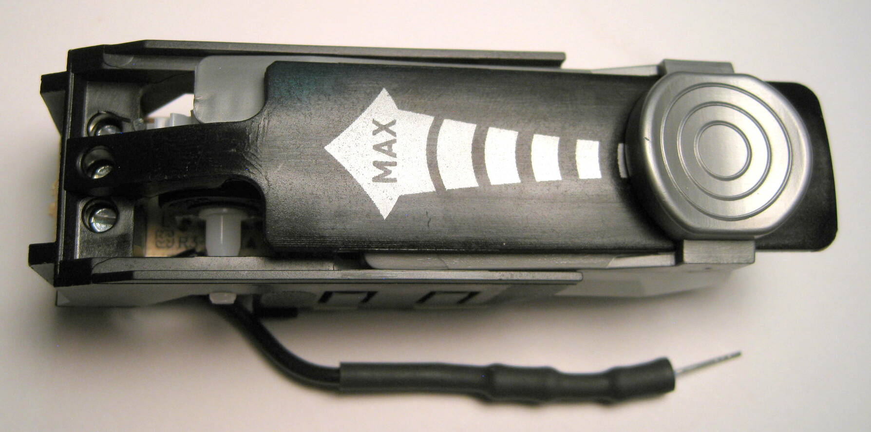 Switch Assembly, complete, for FELIX Onyx (black) Sebo vacuum cleaner repair part