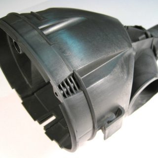 Air Duct, for FELIX series (gray black) Sebo vacuum cleaner repair part
