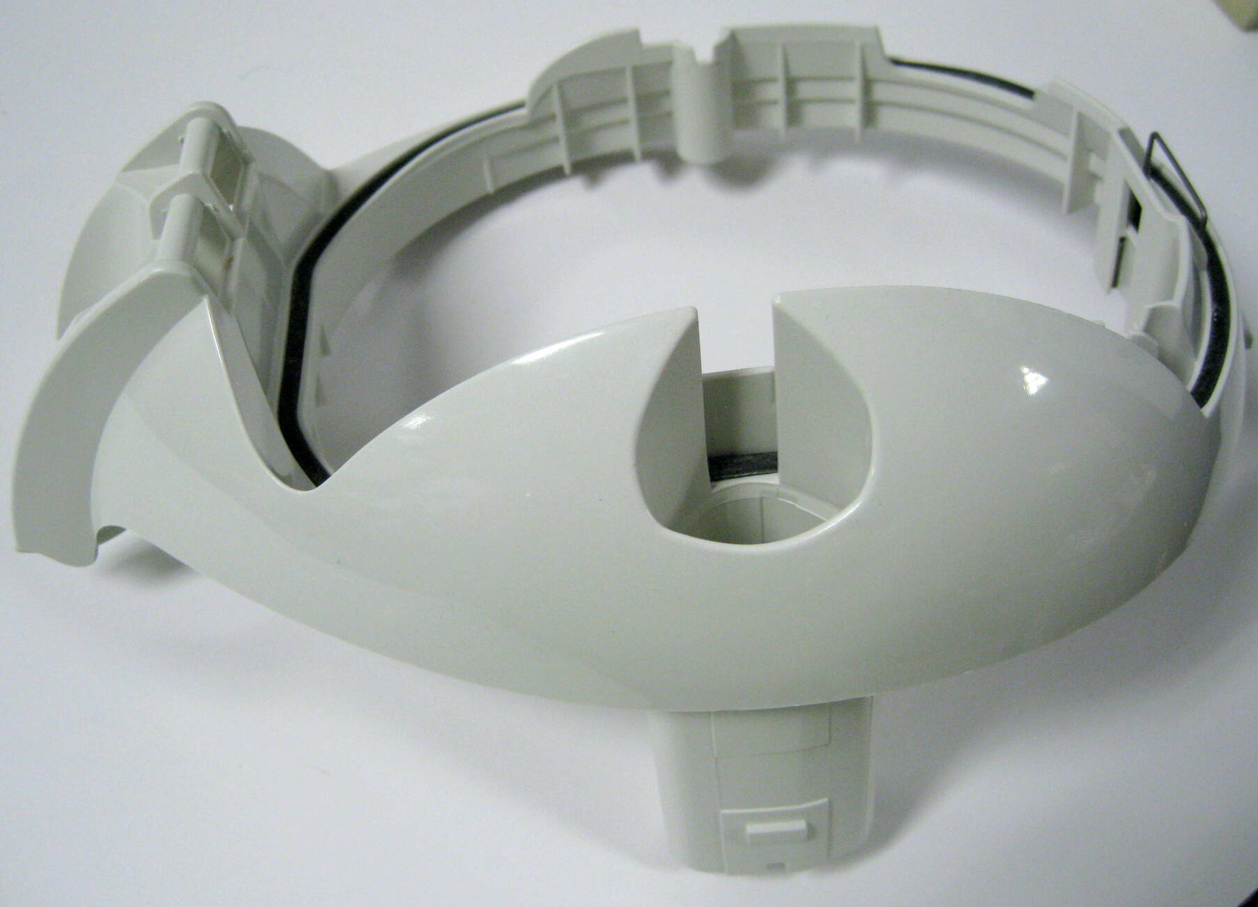 Cover, dust bag housing, for FELIX 1 Ice Blue (9802AM) with non-adjusting handle (white). Sebo vacuum cleaner repair part