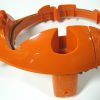 Cover, dust bag housing, for FELIX Fun (orange) Sebo vacuum cleaner repair part