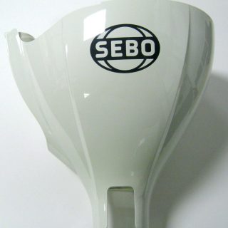 Lower Housing (Ice Blue and White) Sebo vacuum cleaner repair part