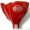 Lower Housing, for FELIX Rosso (red) Sebo vacuum cleaner repair part