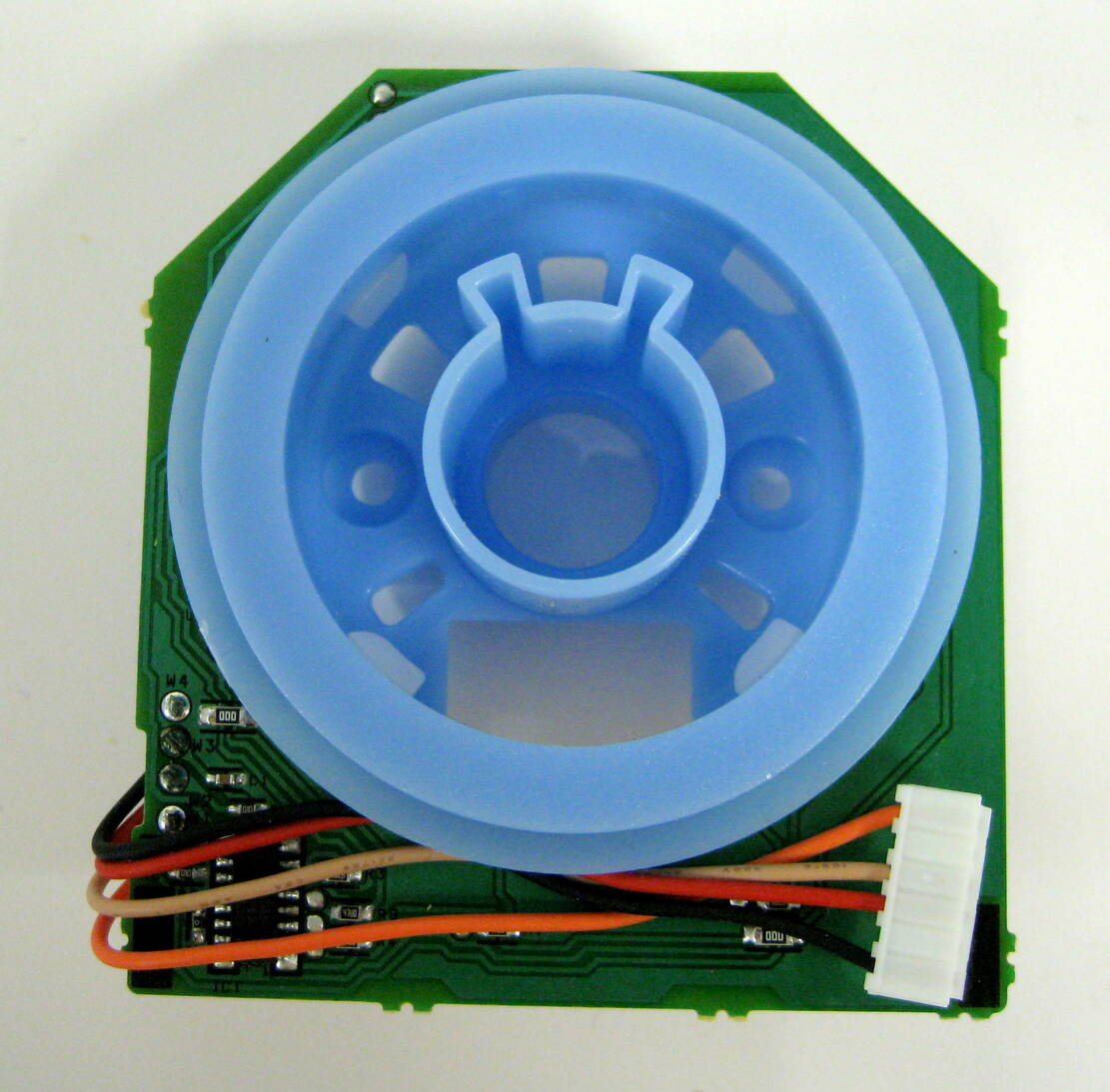 Power Display (8038ER1), PCB with Lights (8108ER), and Retaining Ring (8058ER), for D4 Sebo vacuum cleaner repair part