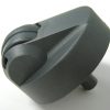 Castor, complete, for D1 and D4 (gray black) Sebo vacuum cleaner repair part