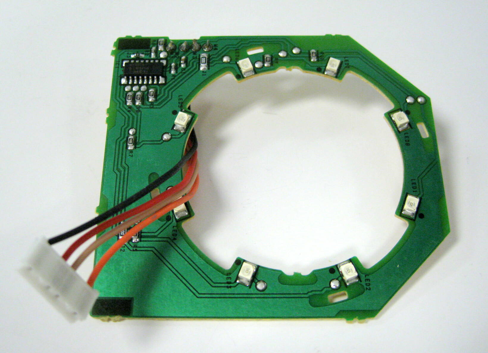 Printed Circuit Board with lights, for D4 Sebo vacuum cleaner repair part