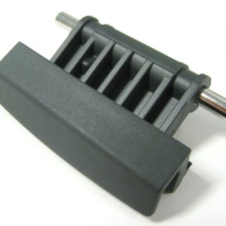 Bag Cover Release with axle and spring, for D1 and D4 Sebo vacuum cleaner repair part