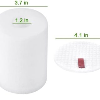 Shark Rotator models UV755 NV755 and UV795 foam filter set lower flat filter and upper round foam filter