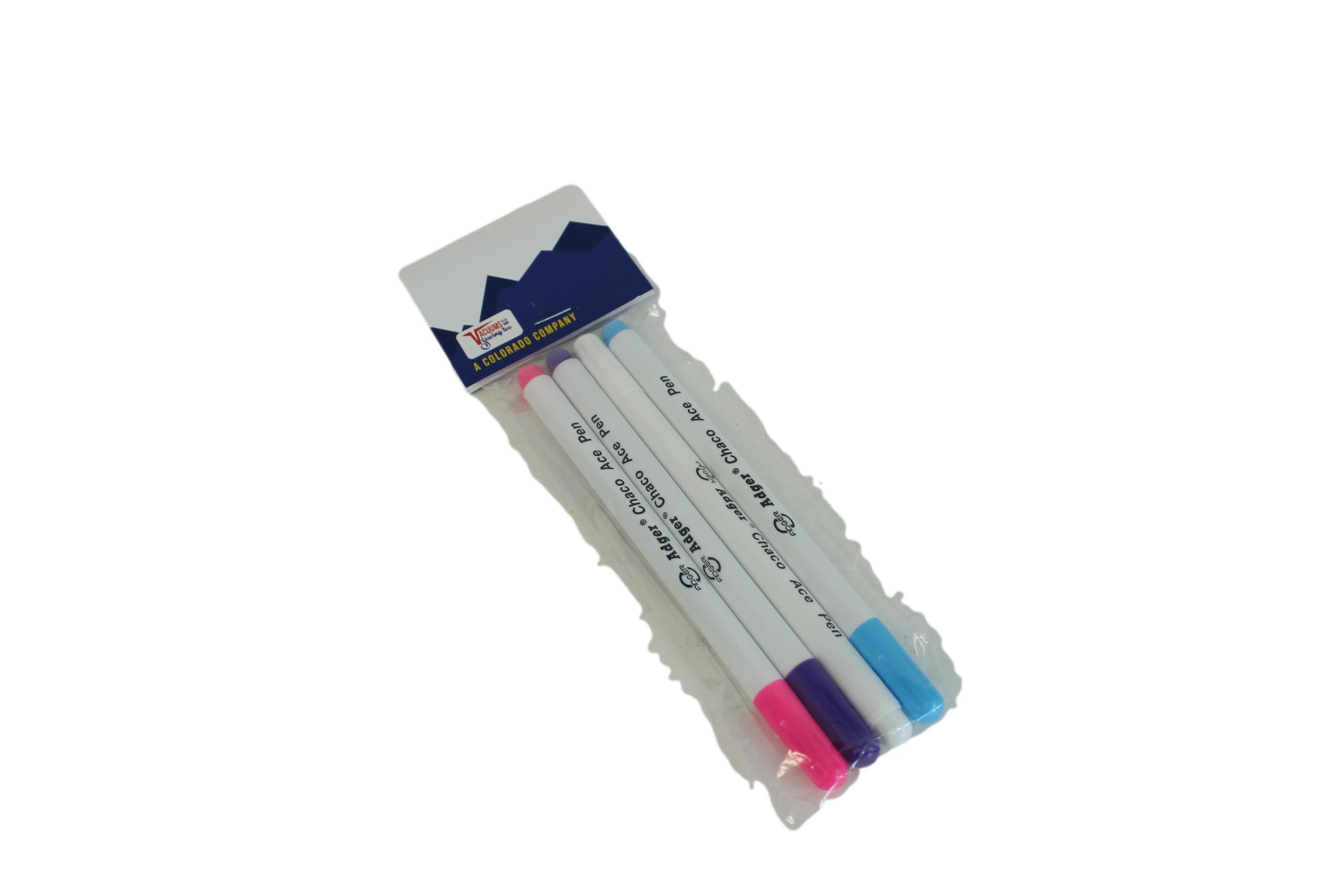 Water Soluble Pen 4 Pack - Blue, Pink, Purple, and White - Image 9
