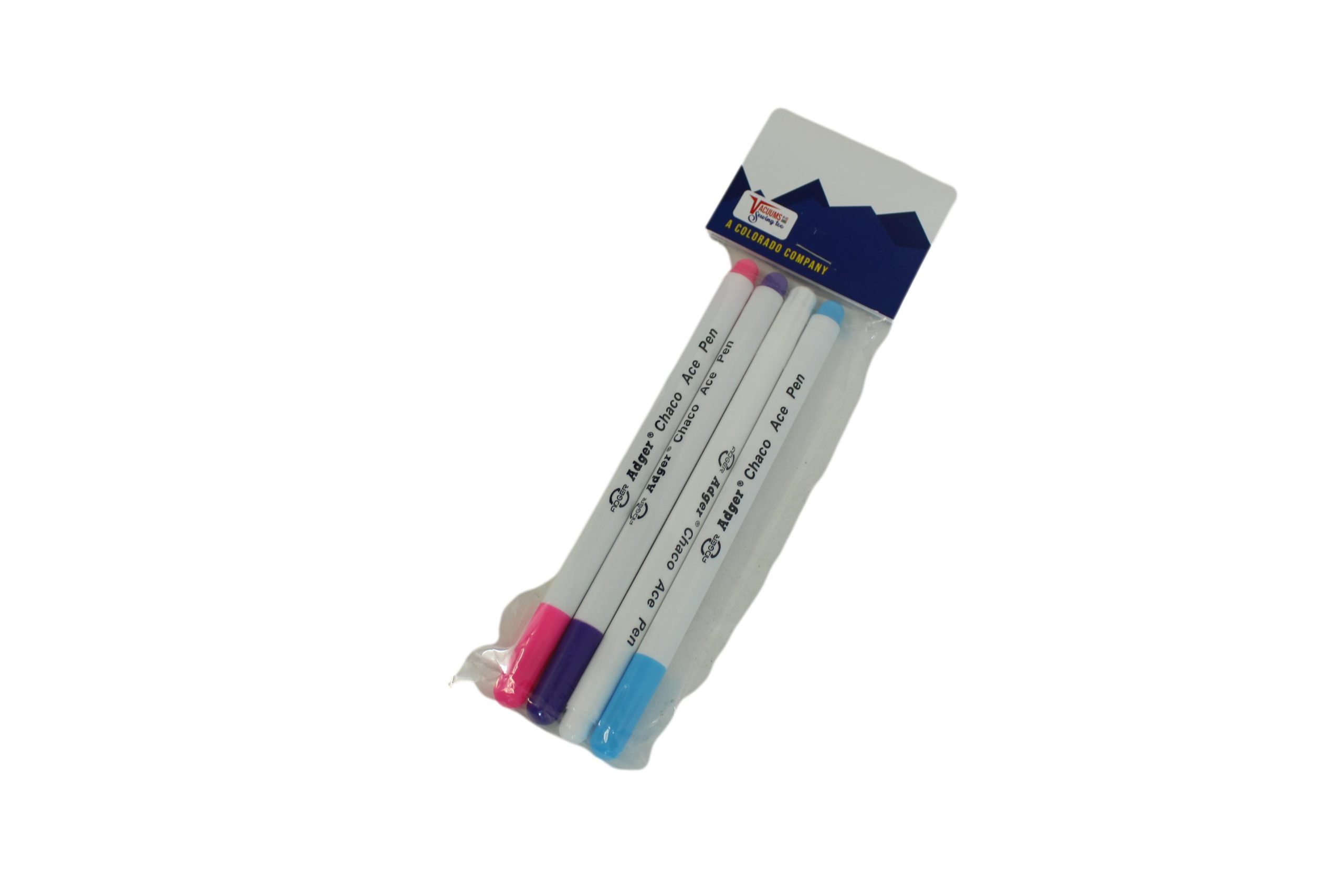 Water Soluble Pen 4 Pack - Blue, Pink, Purple, and White - Image 8