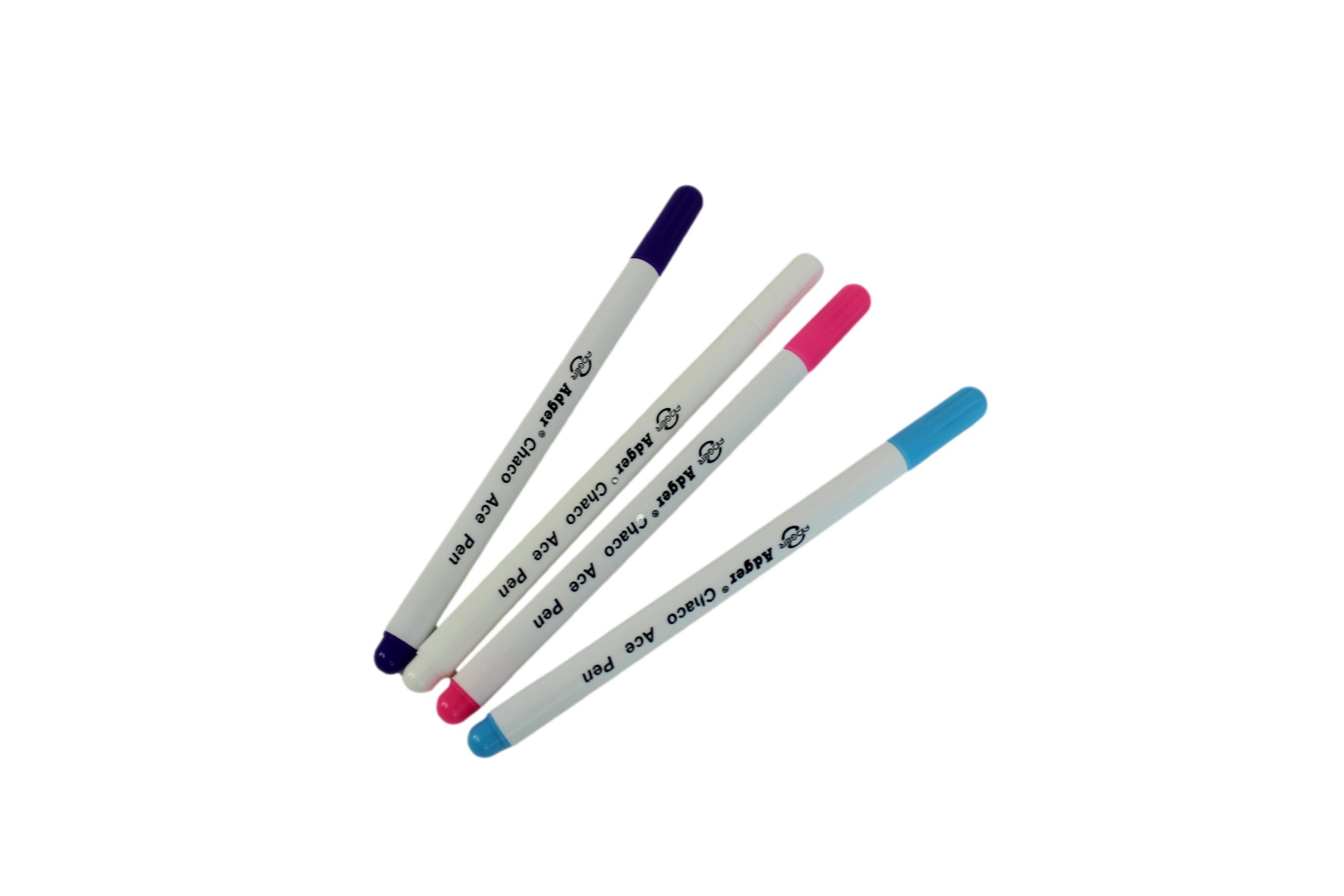 Water Soluble Pen 4 Pack - Blue, Pink, Purple, and White - Image 6