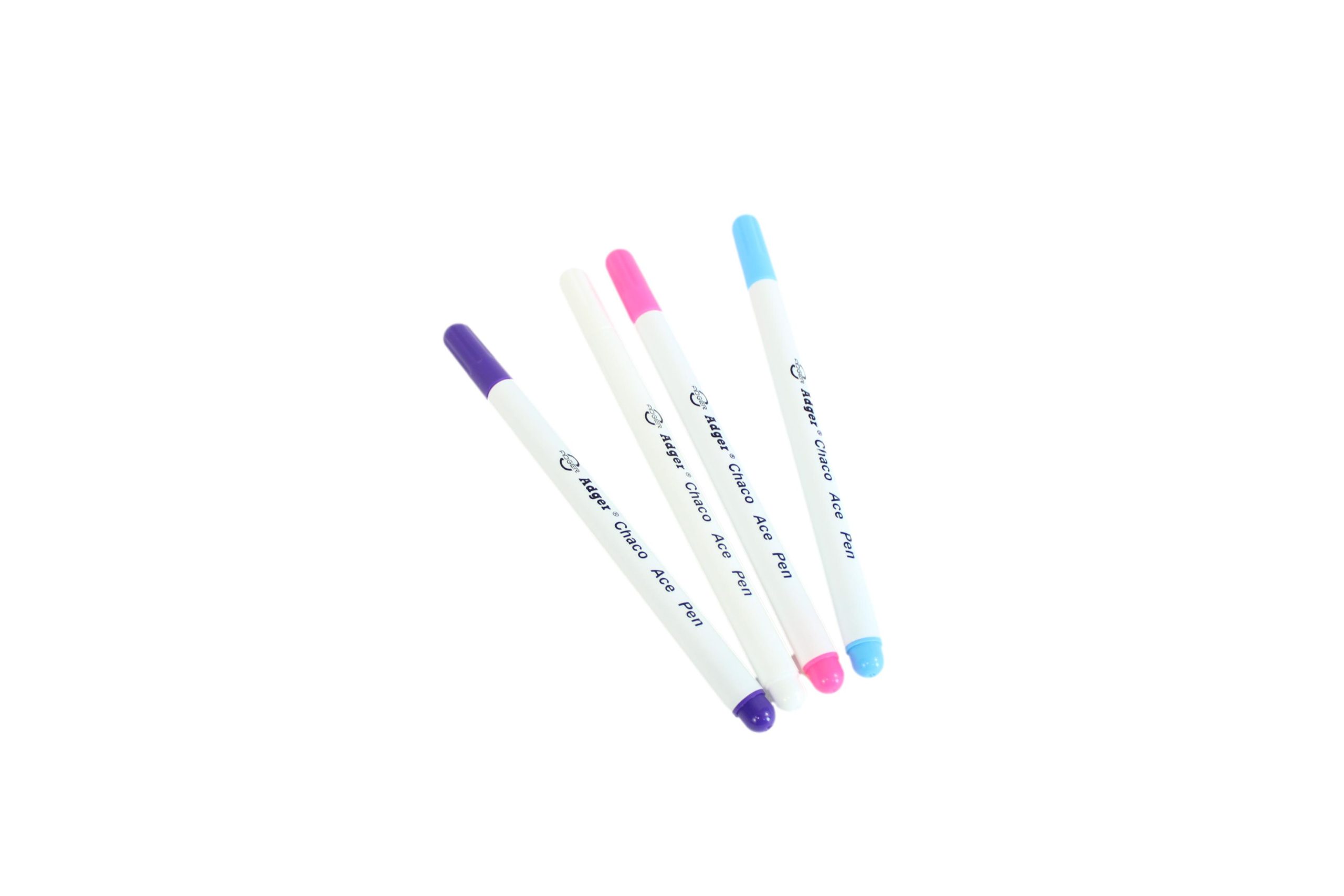 Water Soluble Pen 4 Pack - Blue, Pink, Purple, and White - Image 4