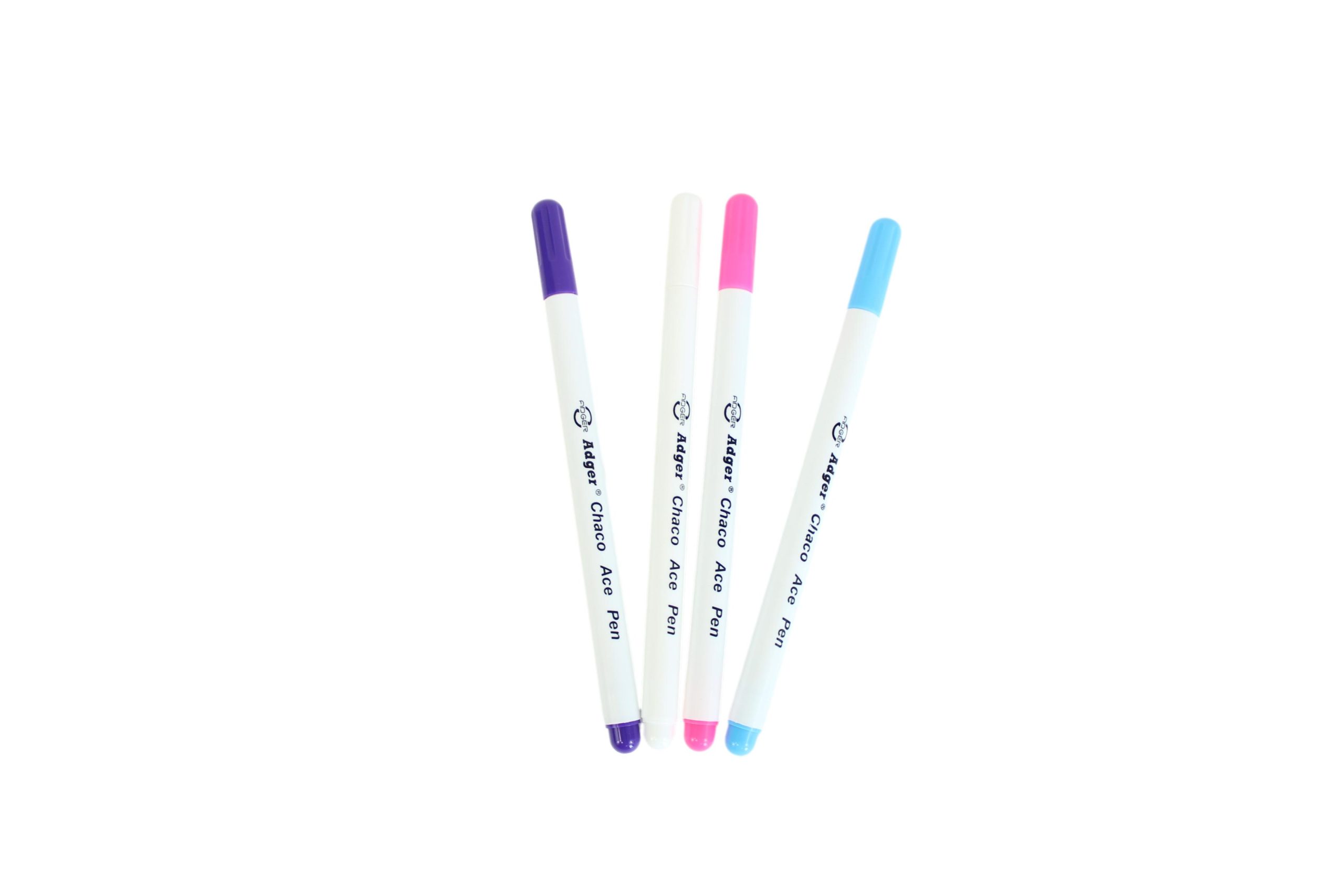 Water Soluble Pen 4 Pack - Blue, Pink, Purple, and White - Image 5