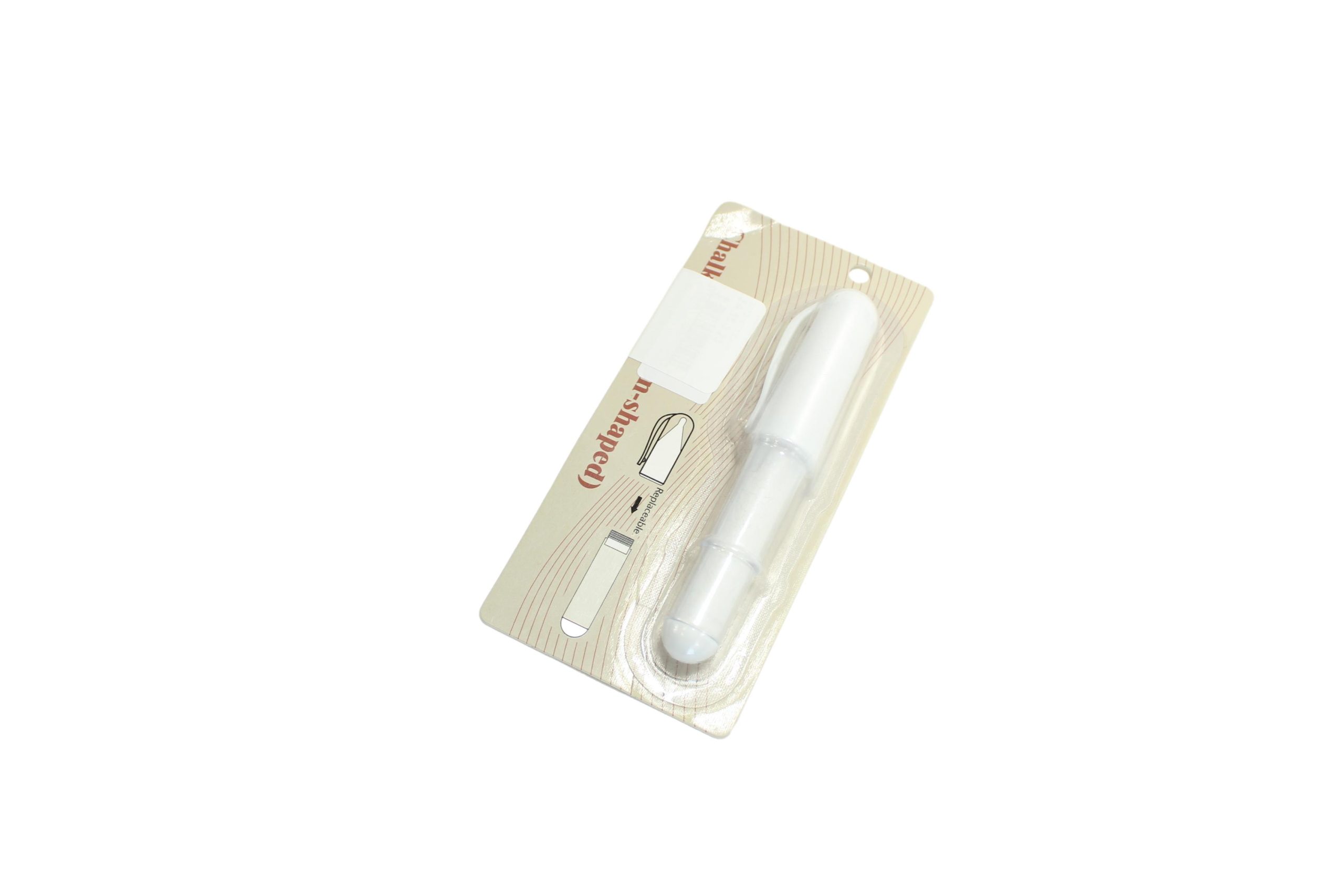 Refillable Chaco Chalk Roller Pen - White
