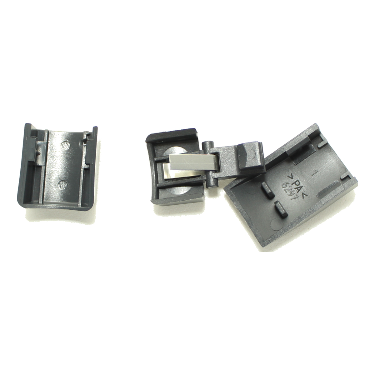 Tube Release Button w/leaf spring and cover, for 6237ER telescopic tube, on D1, E1, E2, K2, C1.1, and C2.1 Sebo vacuum cleaner repair part - Image 5