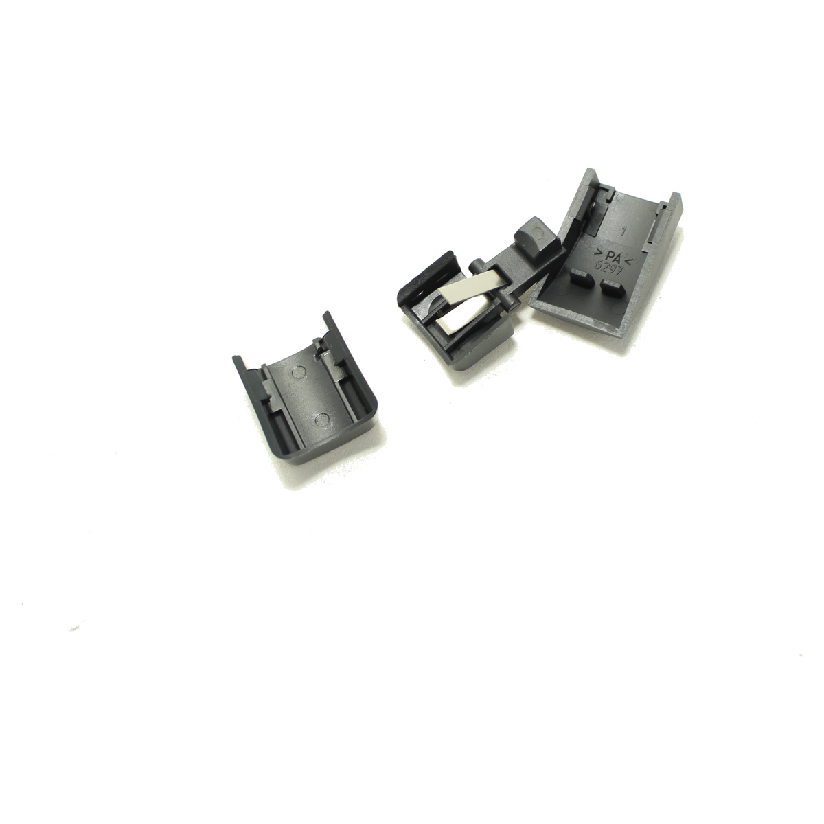 Tube Release Button w/leaf spring and cover, for 6237ER telescopic tube, on D1, E1, E2, K2, C1.1, and C2.1 Sebo vacuum cleaner repair part - Image 6
