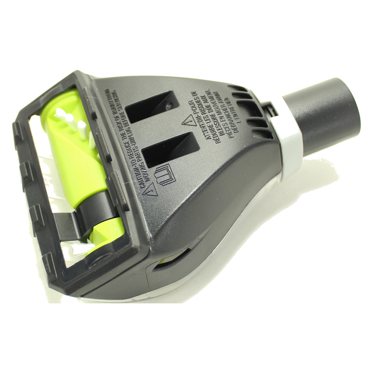 Turbo Brush Pet Elect green down White bristle Bissell repair part number: 1614936 - Image 2