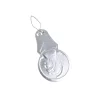 Metal hand needle threader
