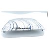 Certified Reconditioned Fascia, Black W/Silver Pilot U7220ECS Part Number: 430001310 for Oreck