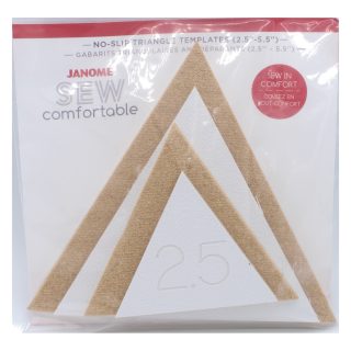 Janome Sew Comfortable No Slip Triangle Template Set
