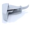 Detent Pedal Silver Bissell repair part number: 1610232