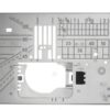 Straight Stitch Needle Plate Janome  730 eXcellence, 760 eXcellence, 900 eXpressive,  MC12000, MC8200QC, MC8900QCP Horizon