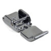 Zipper foot E sewing machine part or accessory For Janome Models: MC12000 , MC8900 Horizon , MC8200 Horizon , MC9900 Horizon, MC15000 15000 Horizon, EL920 eXpressive EL900 eXpressive, EL860 eXpressive, Skyline S5, Skyline S7, EL760 eXcellence, EL730 eXcellence, EL580