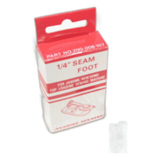 Seam Foot 1/4" sewing machine part or accessory For Janome Models: 2040, MC10000, MC10001, MC11000, MC11000SE, MC6500P, MC9000
